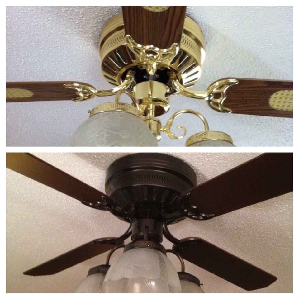 Brass fan remodel