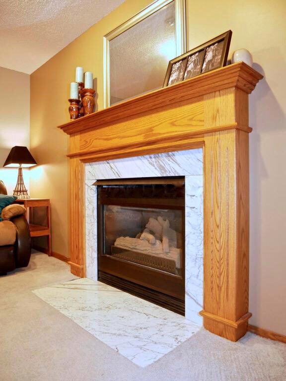 Brass fireplace remodel