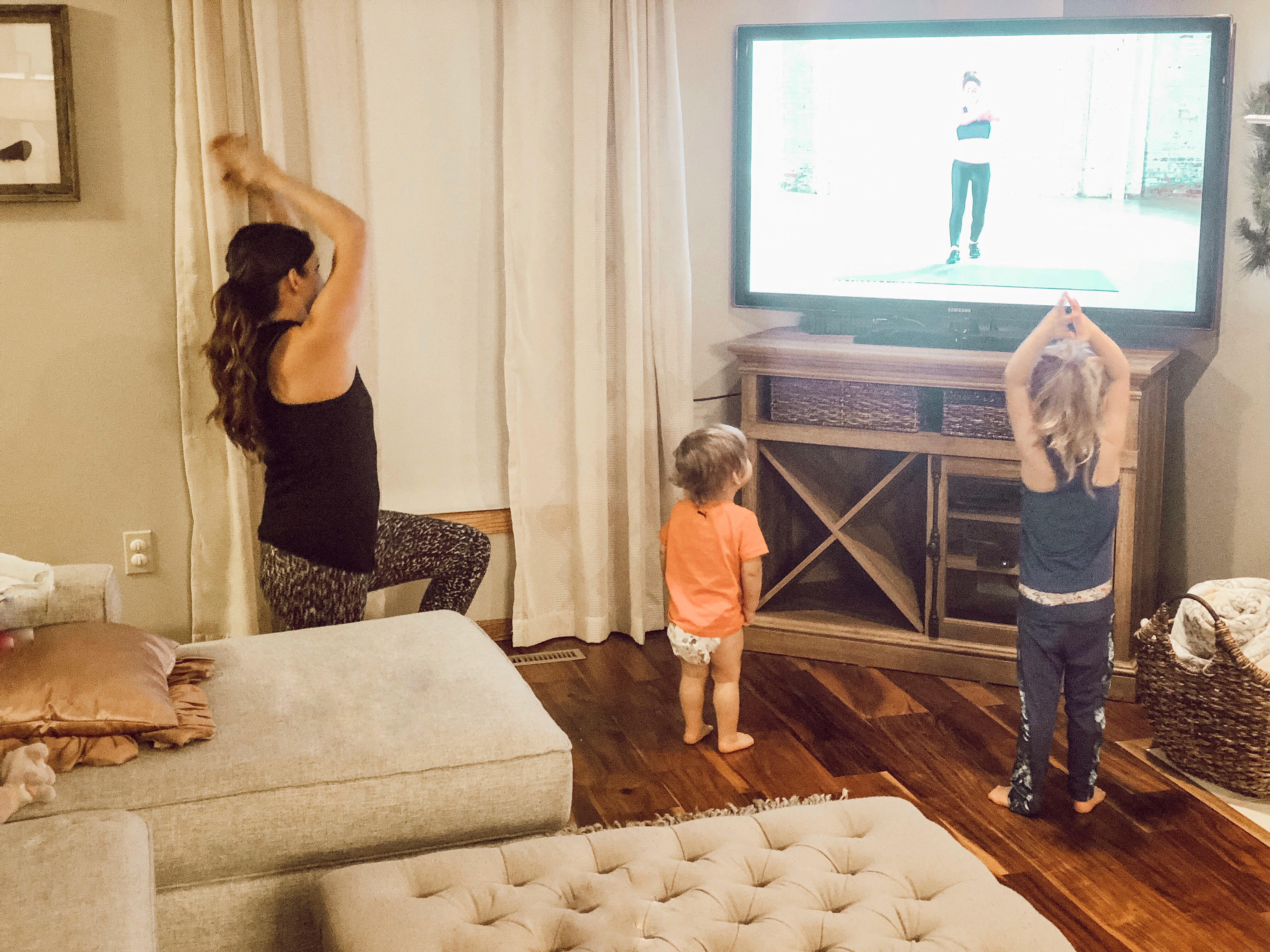 HIIT family workout 