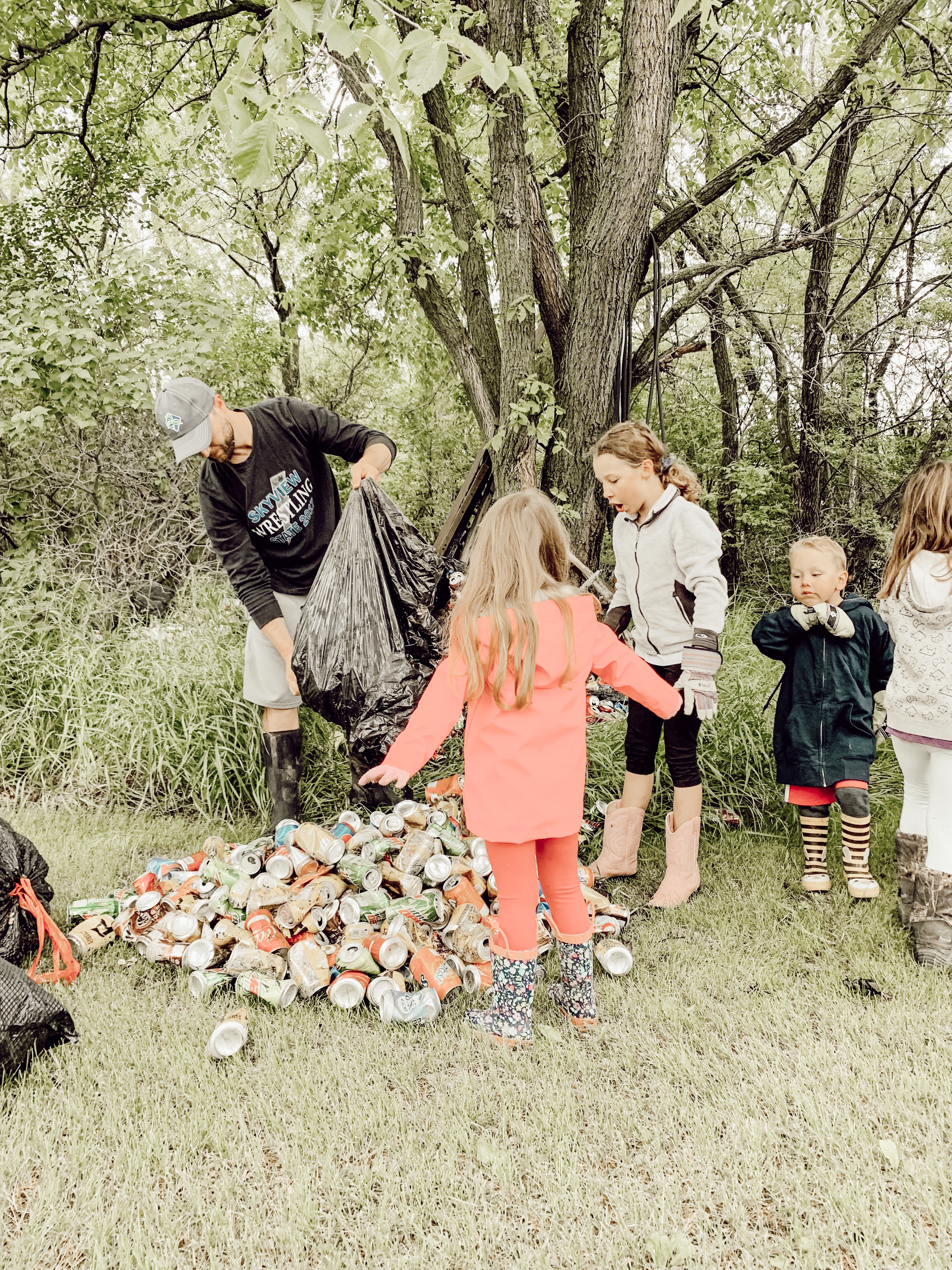 Aluminum can recycling